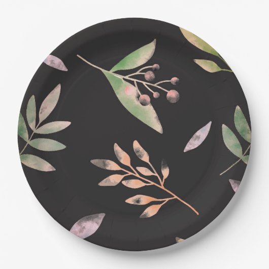 Papier Bord bloemen bruiloft/douche (Voorkant)