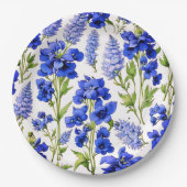Papier Bord bloemen bruiloft/douche (Voorkant)