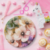 Papier Bord bloemen bruiloft/douche (Feest)