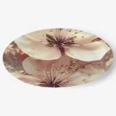 Papier Bord bloemen bruiloft/douche (Gekanteld)