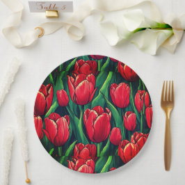 Papier Bord bloemen bruiloft/douche