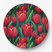 Papier Bord bloemen bruiloft/douche (Voorkant)