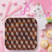 Papier Bord - Faux ingelegd hout (Feest)