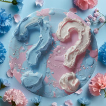 Papier Bord Geslacht Onthullen Party Boy of Girl