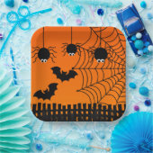Papier Bord-Halloween Papieren Bordje (Feest)