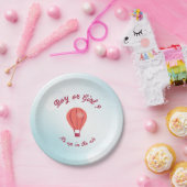 Papier Bord Hete luchtballon (Feest)