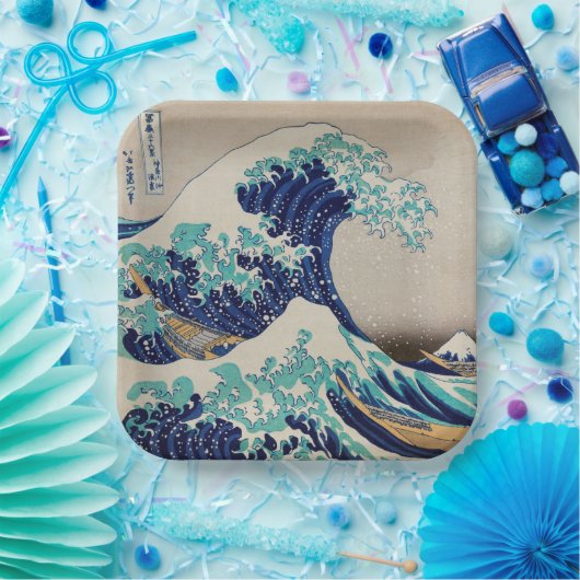PAPIER BORD : HOKUSAI : HET WAAR (Feest)