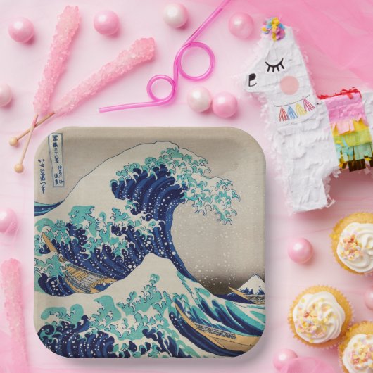 PAPIER BORD : HOKUSAI : HET WAAR (Feest)