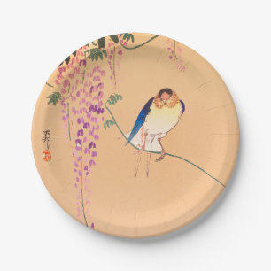 PAPIER BORD JAPANESE BIRD PRINT