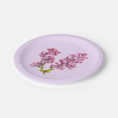 Papier Bord - Lila Bloesem (Gekanteld)