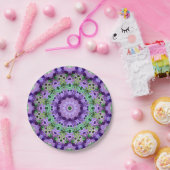 Papier Bord Mandala rond patroon kaleidoscoop (Feest)
