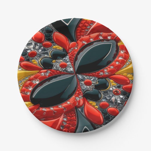 Papier bord met Duitsland Kleuren Ontwerp (Voorkant)