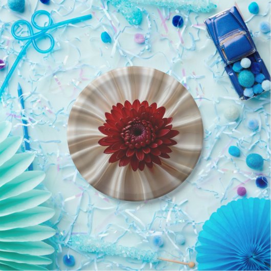 Papier bord met Japanase Kleuren Ontwerp (Feest)