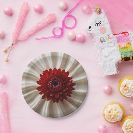 Papier bord met Japanase Kleuren Ontwerp (Feest)