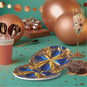 Papier bord met Zweden Kleuren Ontwerp