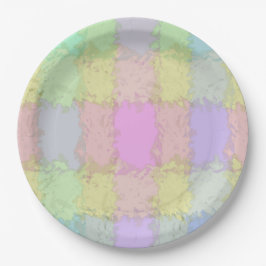 Papier Bord Multicolor Pastel Plaid