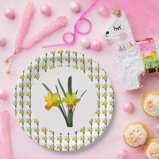 Papier Bord - narcissen (Feest)