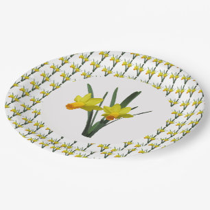Papier Bord - narcissen