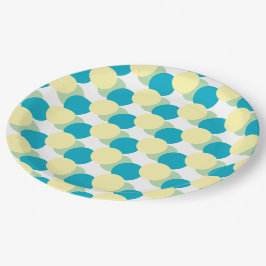 Papier Bord - pastelcirkels overlappen