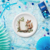 Papier Bord Rustiek Herfst Baby shower Borden (Feest)