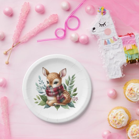 Papier Bord Rustiek Herfst Baby shower Borden (Feest)