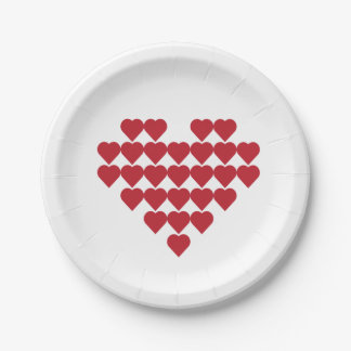 Papier Bord Schattigee Harten Romantische Verjaard