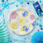 Papier Bord Speelgoed Animals Gingham (Feest)