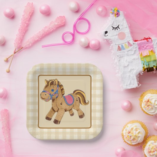 Papier Bord Speelgoed Horse (Feest)