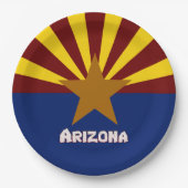 Papier bord van Arizona (Voorkant)