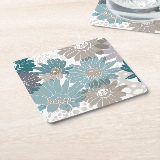 Papier Bord Vierkant Papier Onderzetter (Schuin)