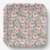 Papier Bord voor baby shower met schattig design. (Voorkant)