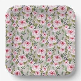 Papier Bord voor baby shower met schattig design.