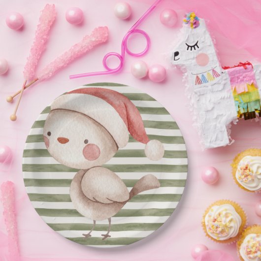 Papier Bord w / Christmas Birdie (Feest)