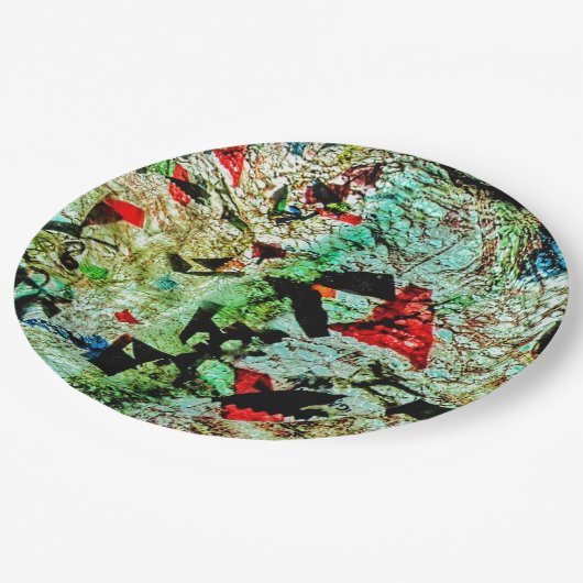 Papier bord Wit abstract Textuur Duurzaam (Gekanteld)