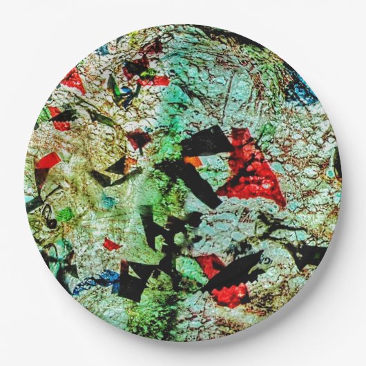 Papier bord Wit abstract Textuur Duurzaam (Voorkant)