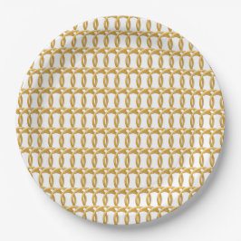 Papier Bord - Woven Golden Rings