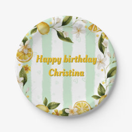 Papier Bord Zomerverjaardagsfeest Collectie