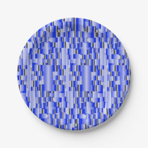 Papier borden Abstracte vorm ontwerp Papieren Bordje