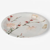 PAPIER BORDEN JAPANESE CHERRY BLOSSOMS PAPIEREN BORDJE (Gekanteld)