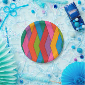 Papier Borden Kleurrijk Papieren Bordje (Feest)