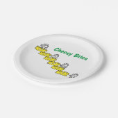 Papier Borden, muizenkaas Borden Papieren Bordje (Gekanteld)