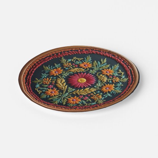 Papier borduurwerk bord (Gekanteld)