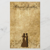  papier Bride Groom Wedding Stationery (Voorkant)