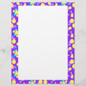 Papier/briefhoofd met vuurvaste rand (Voorkant)