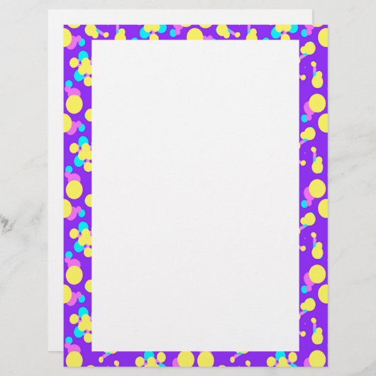 Papier/briefhoofd met vuurvaste rand (Voorkant / Achterkant)