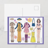 Papier Briefkaart (Voorkant / Achterkant)