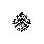 Papier Bron Barok  Damask Flourish Rubberstempel (Afrduk)