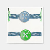 Papier-Button Napkins Servet (Voorkant)