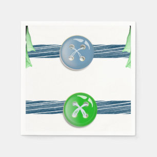 Papier-Button Napkins Servet