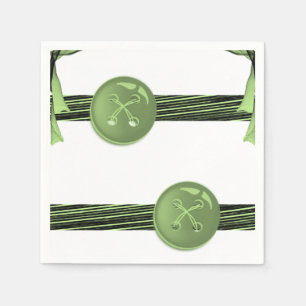 Papier-Button Napkins Servet